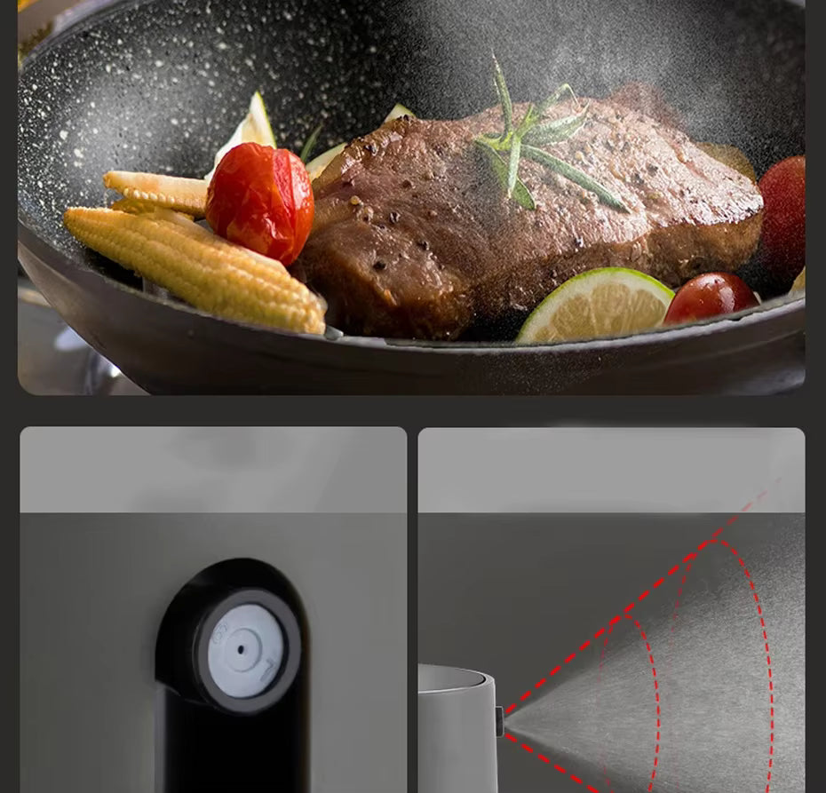 Pulvérisateur Huile Verre Borosilicate 250ml pour Cuisine Saine – Image 15