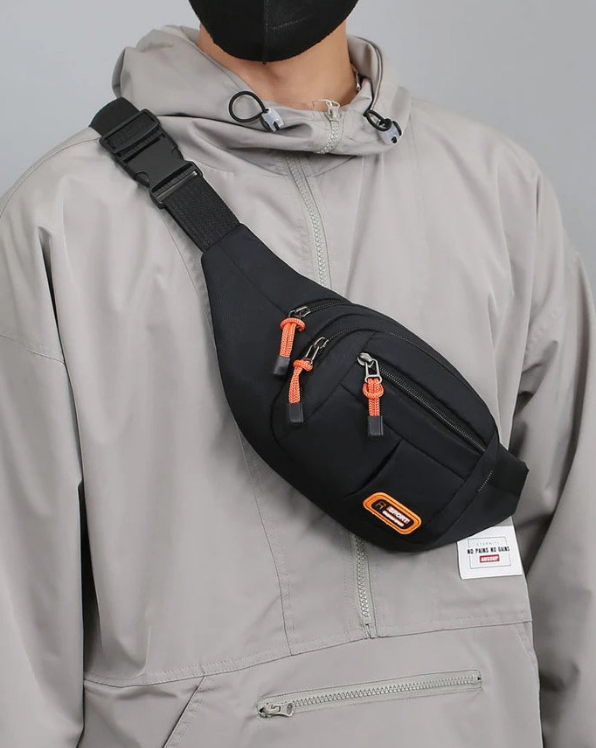 Sacoche banane unisexe polyester anti-éclaboussures – Image 19