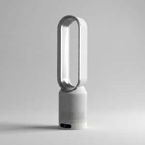 Rafraîchisseur d'air sans pales silencieux filtration HEPA