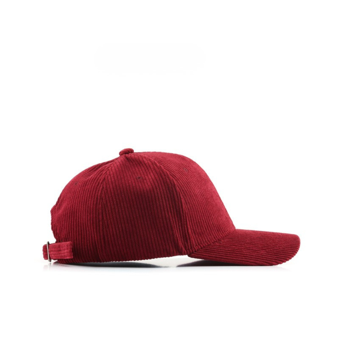 Casquette Baseball Côtelée Unisexe Visière Courbée Réglable – Image 10