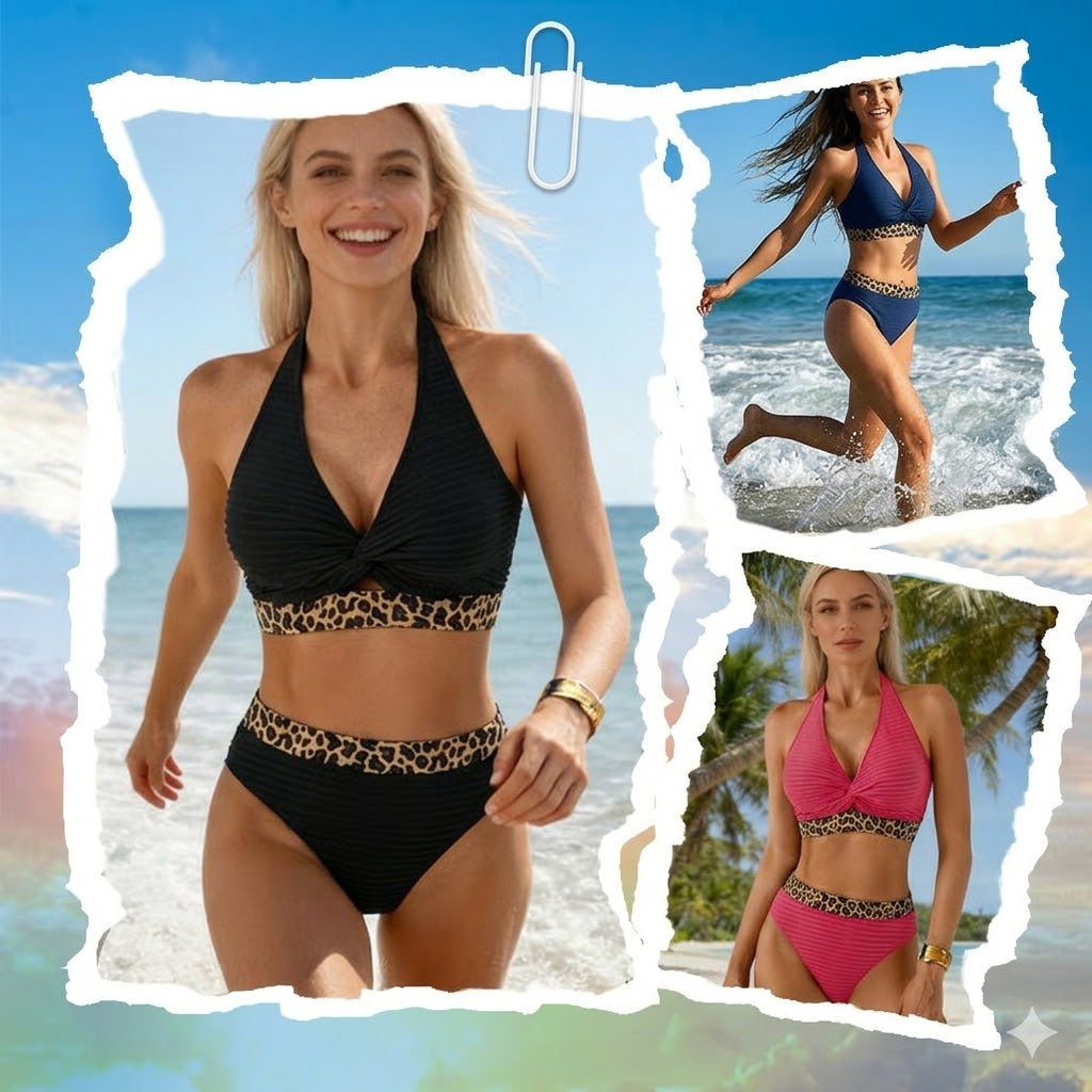 Bikini femme tissu respirant coupe flatteuse – Image 6