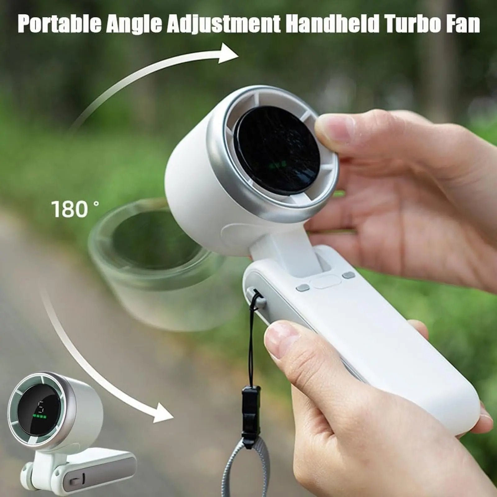 Ventilateur portable 3-en-1 silencieux USB-C – Image 6