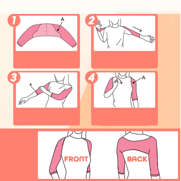 Manches Gainantes Bras & Correcteur Posture Invisible – Image 4