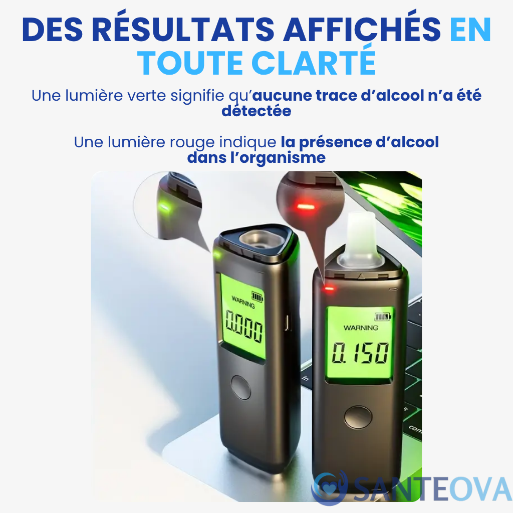 Ethylotest Électronique Portable USB pour Prévention Alcool – Image 4