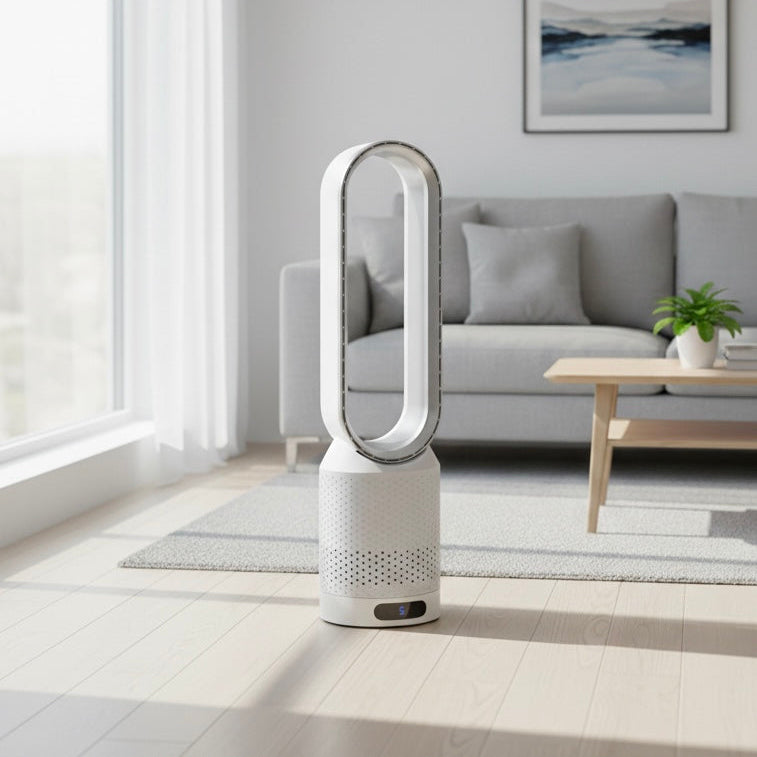Rafraîchisseur d'air sans pales silencieux filtration HEPA – Image 13