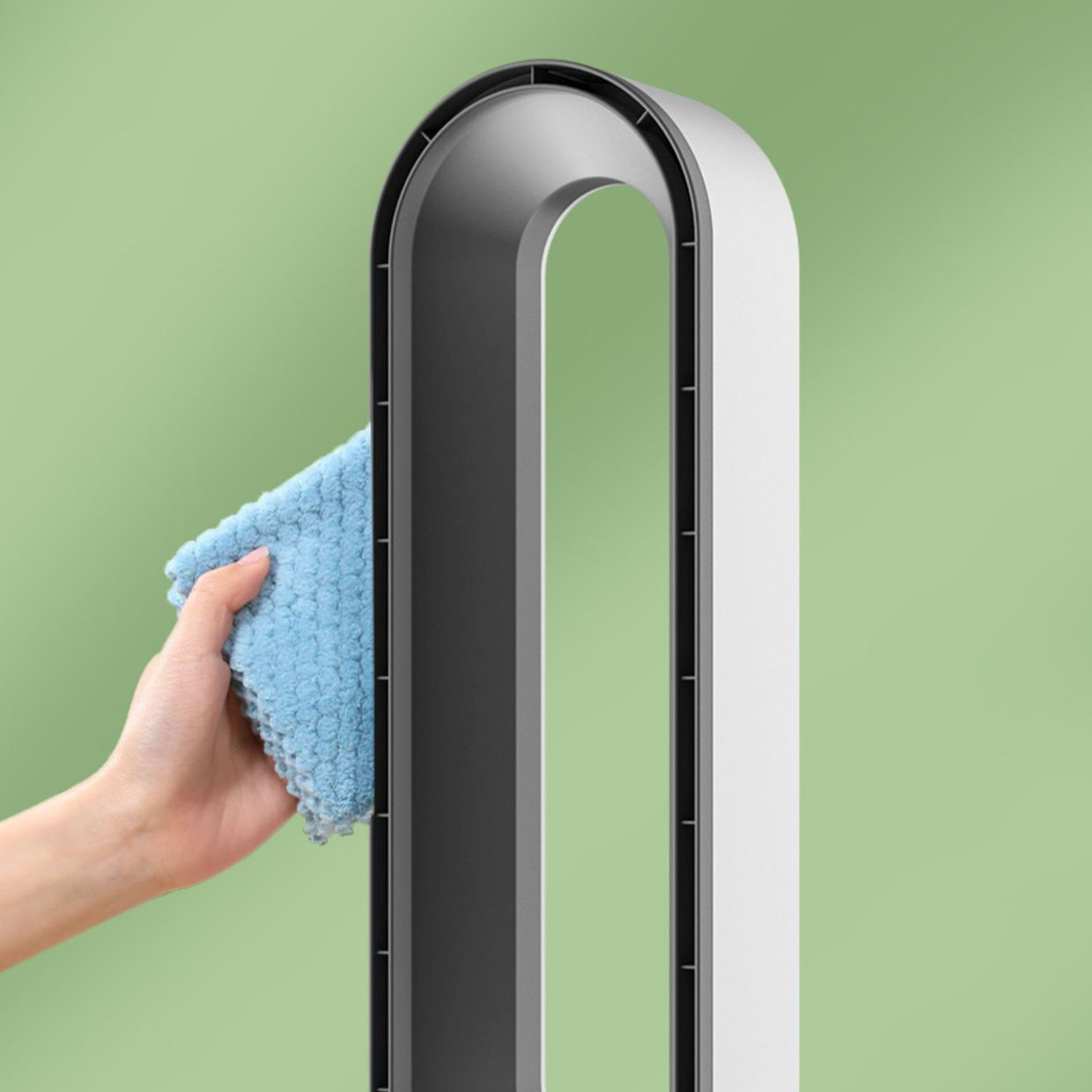 Rafraîchisseur d'air sans pales silencieux filtration HEPA – Image 12