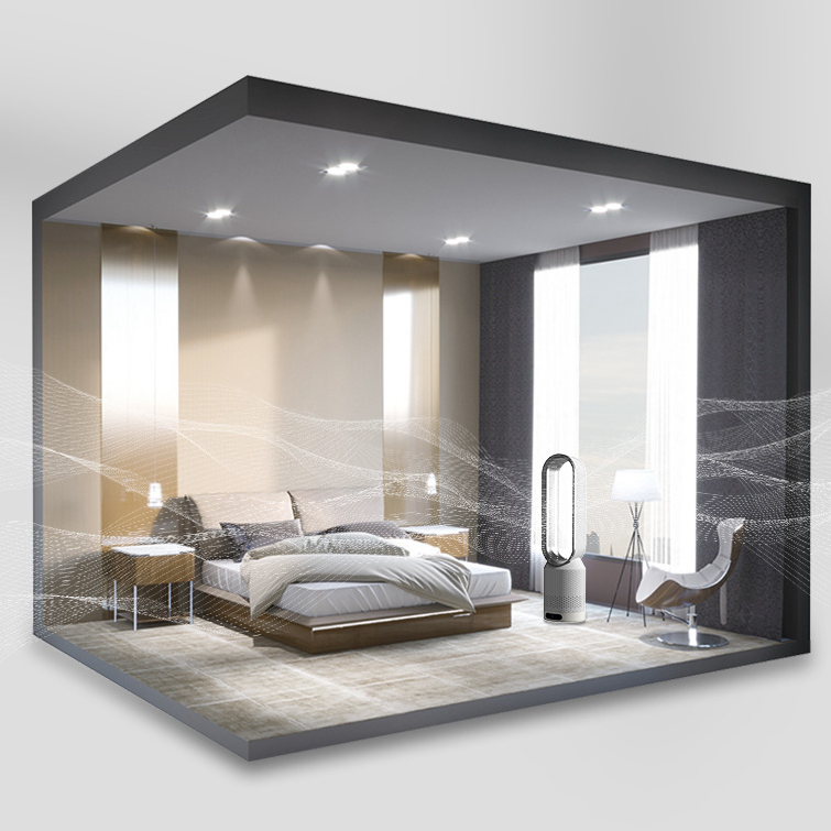 Rafraîchisseur d'air sans pales silencieux filtration HEPA – Image 6
