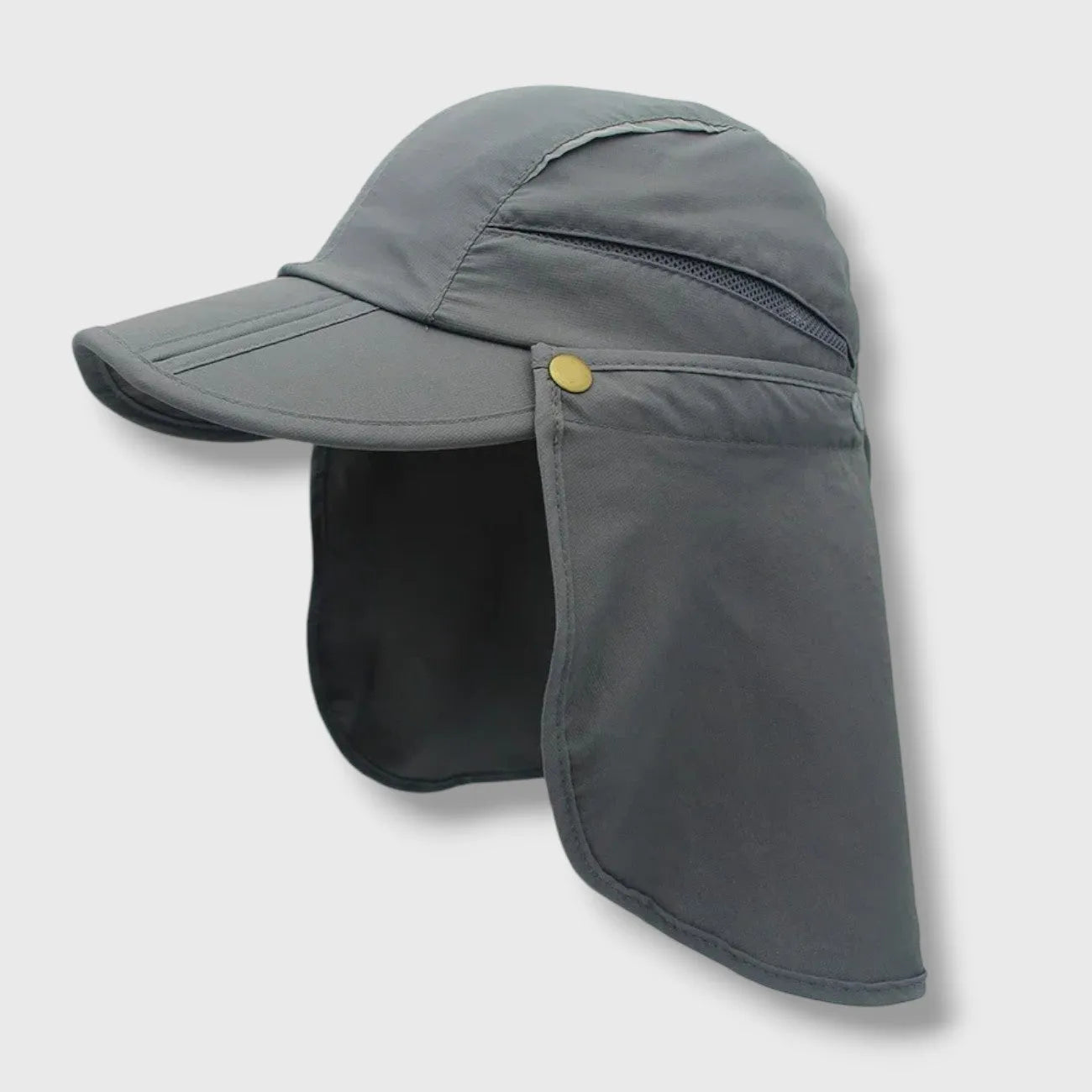 Chapeau Anti-UV Randonnée Pliable avec Protège-Nuque – Image 2