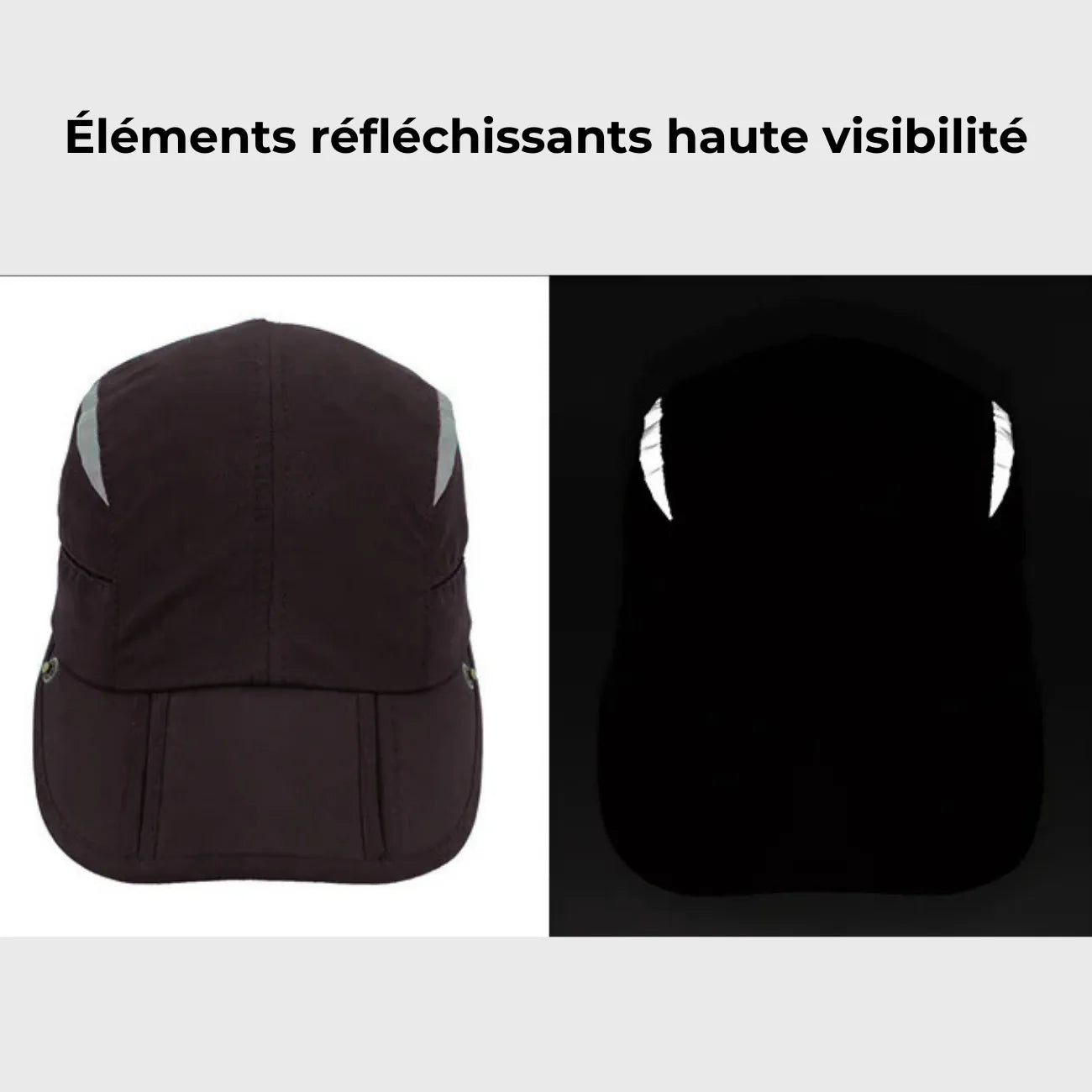 Chapeau Anti-UV Randonnée Pliable avec Protège-Nuque – Image 6