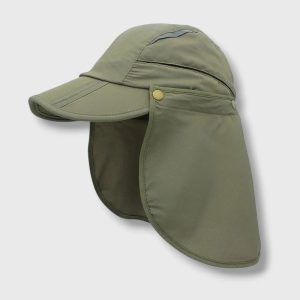 Chapeau Anti-UV Randonnée Pliable avec Protège-Nuque