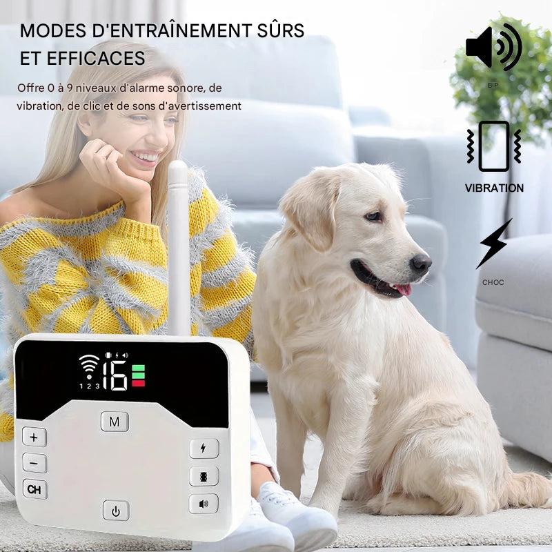 Système Éducation Chien Sans Fil 2-en-1 Dressage Sécurité – Image 6