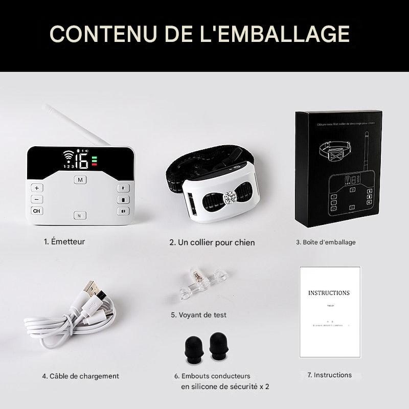 Système Éducation Chien Sans Fil 2-en-1 Dressage Sécurité – Image 5