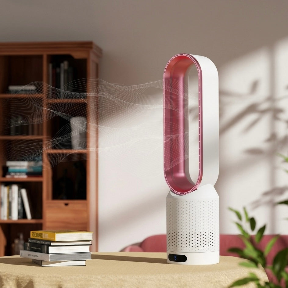 Rafraîchisseur d'air sans pales silencieux filtration HEPA – Image 11