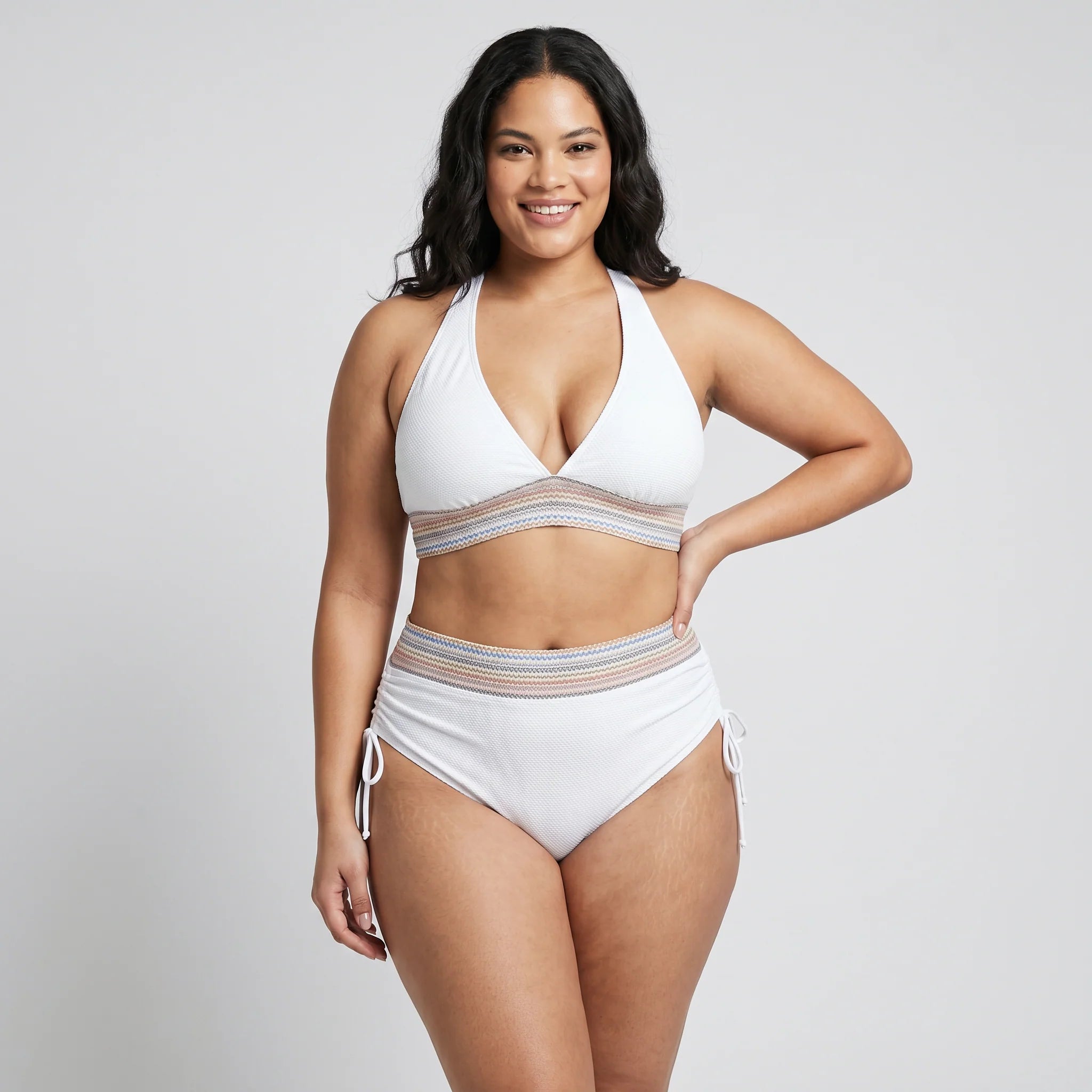 Bikini femme sans armature tissu extensible ventre plat – Image 3