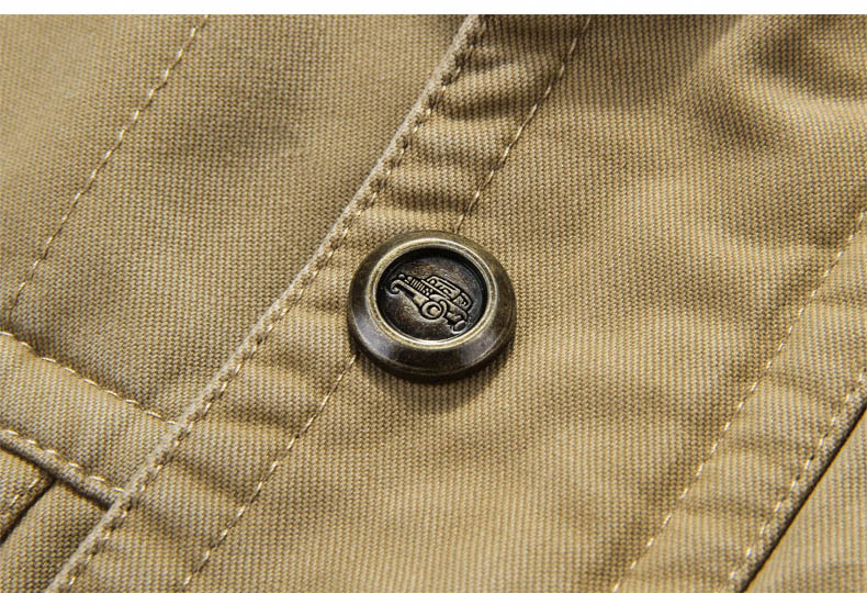 Gilet Homme Multi-Poches Vintage pour Randonnée et Pêche – Image 10