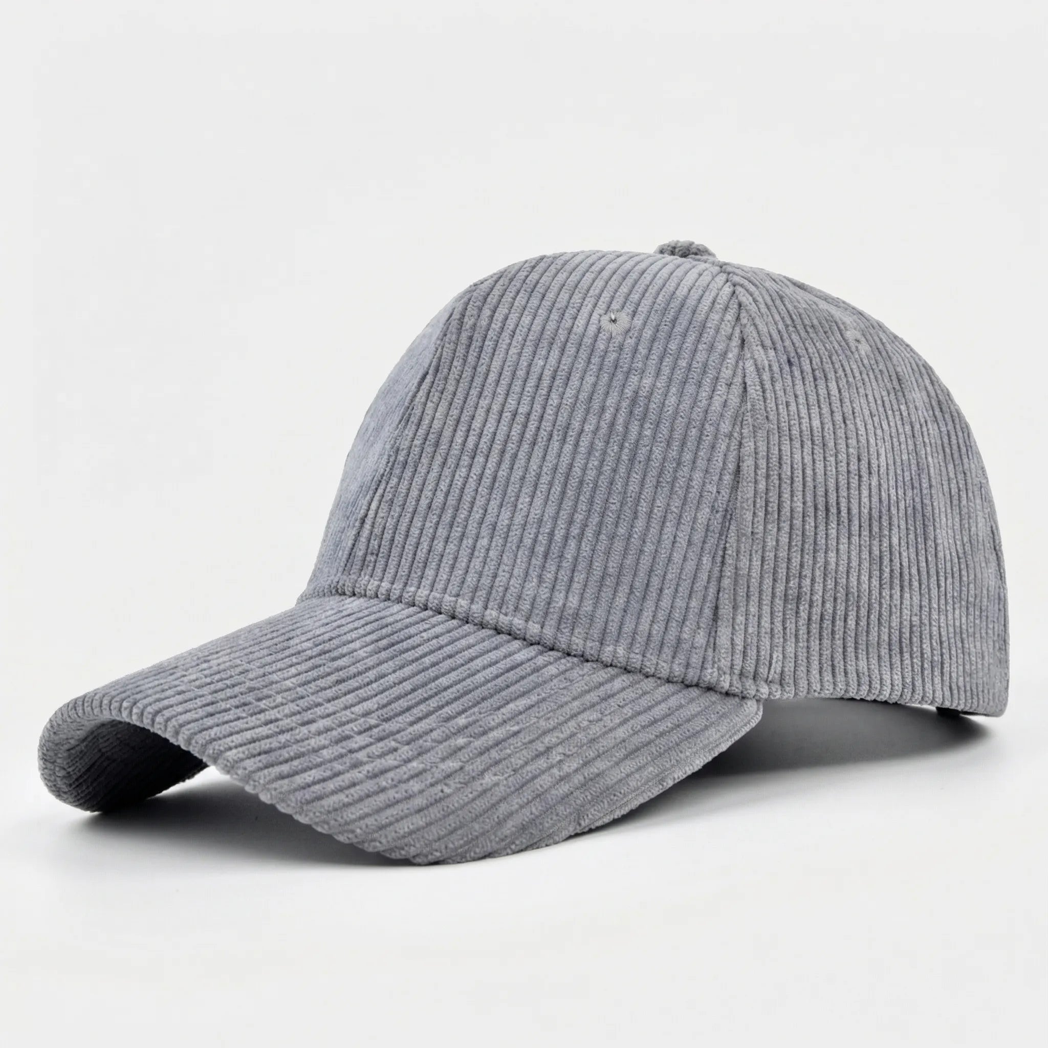 Casquette Baseball Côtelée Unisexe Visière Courbée Réglable – Image 3