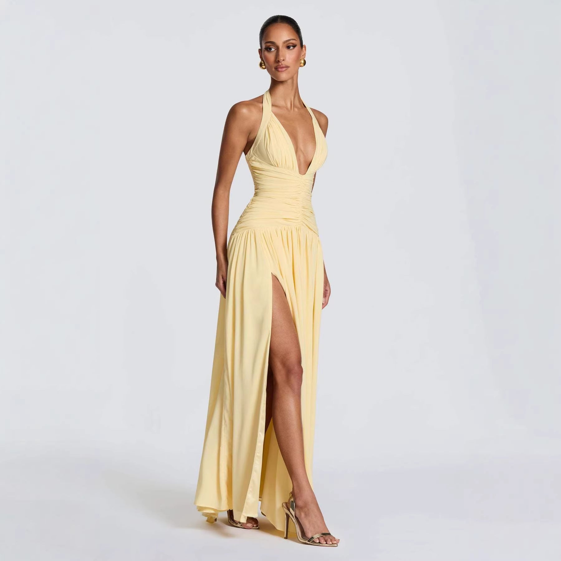 Robe femme tissu doux léger pour occasions spéciales – Image 7