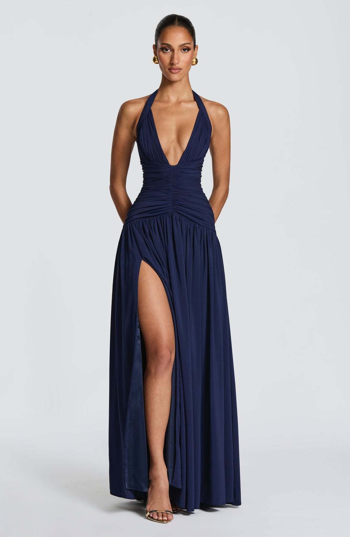 Robe femme tissu doux léger pour occasions spéciales – Image 3