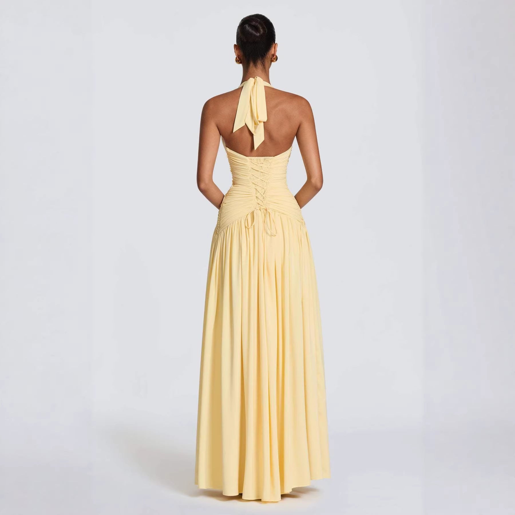 Robe femme tissu doux léger pour occasions spéciales – Image 6
