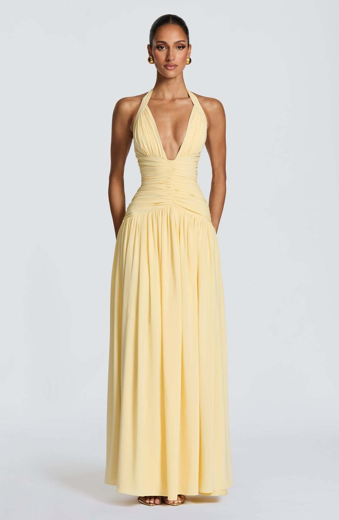 Robe femme tissu doux léger pour occasions spéciales – Image 4