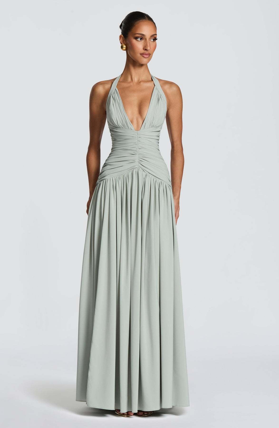 Robe femme tissu doux léger pour occasions spéciales – Image 2