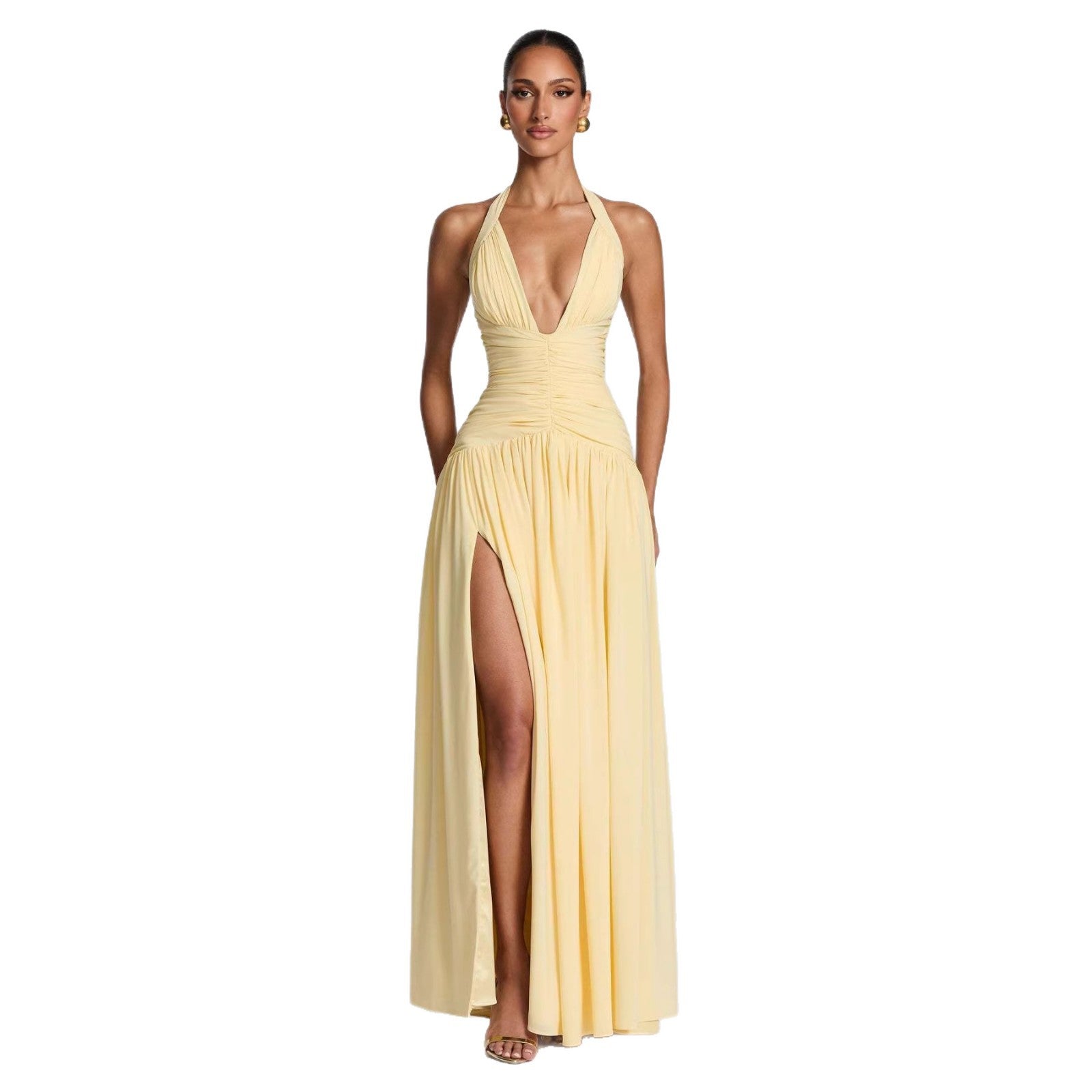 Robe femme tissu doux léger pour occasions spéciales – Image 8