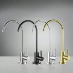 Robinet cuisine acier 304 pour eau purifiée 360°