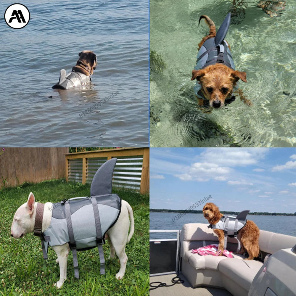 Gilet de sauvetage chien polyester renforcé flottabilité – Image 6