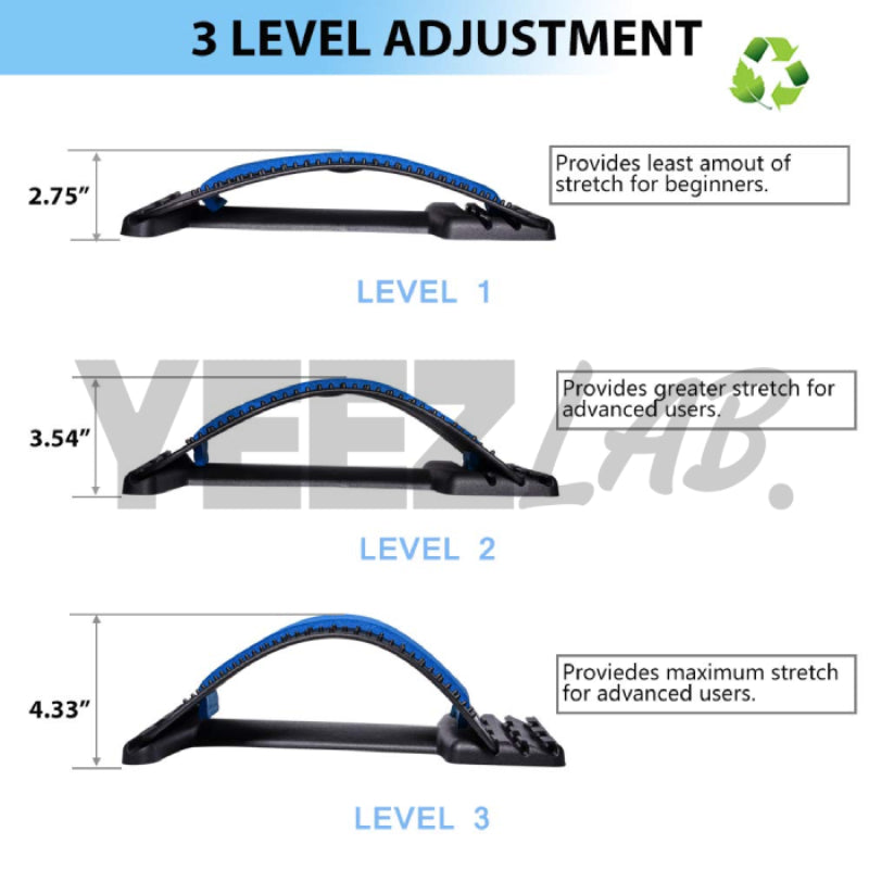 Appareil d'étirement du dos capacité 250kg et ceinture – Image 7