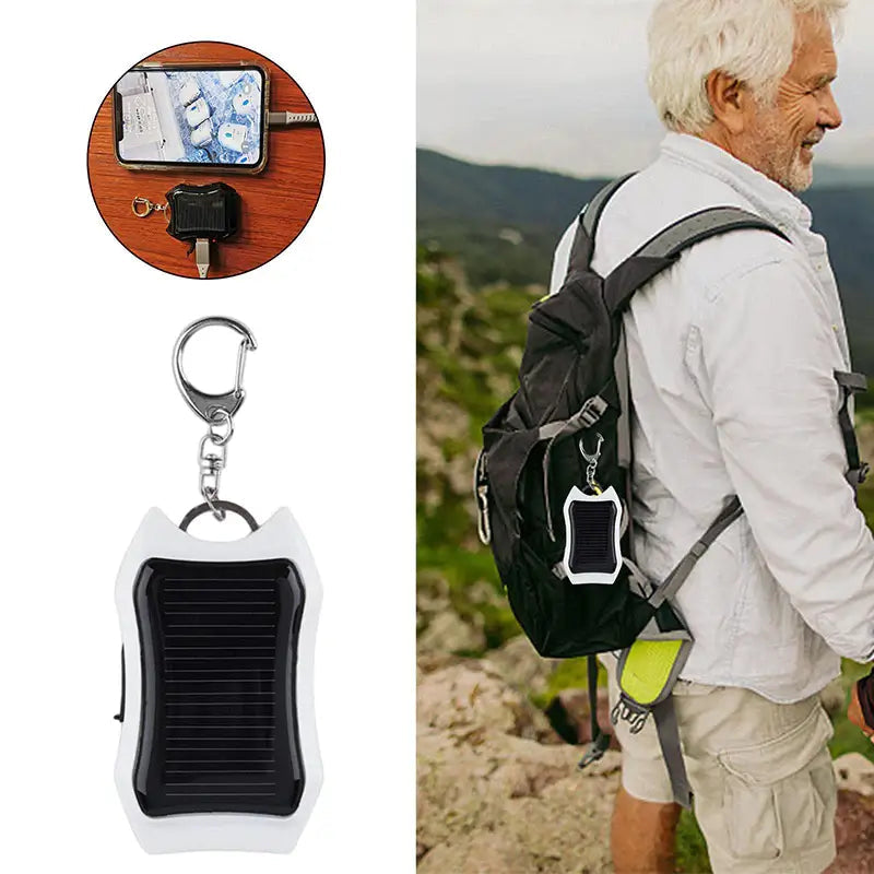 Chargeur Solaire Portable Power Bank Sans Fil Randonnée – Image 8