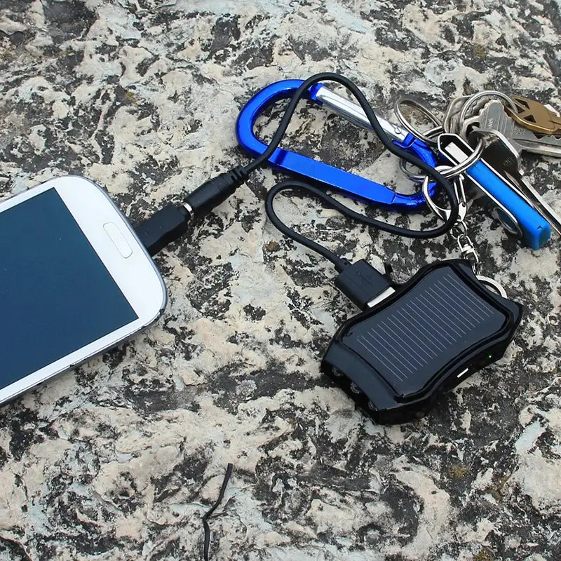 Chargeur Solaire Portable Power Bank Sans Fil Randonnée – Image 10