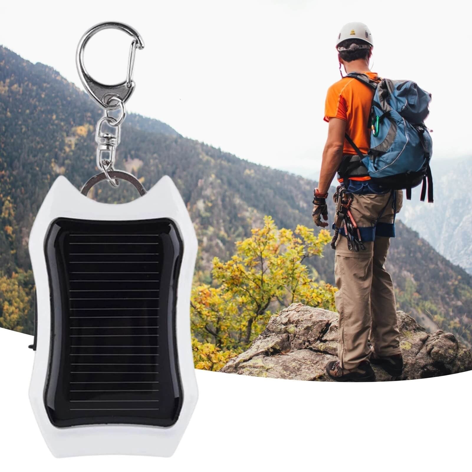 Chargeur Solaire Portable Power Bank Sans Fil Randonnée