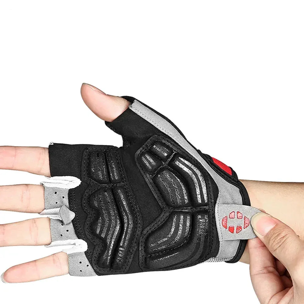 Gants Vélo Rembourrés Gel Anti-Choc Confort Route VTT – Image 2