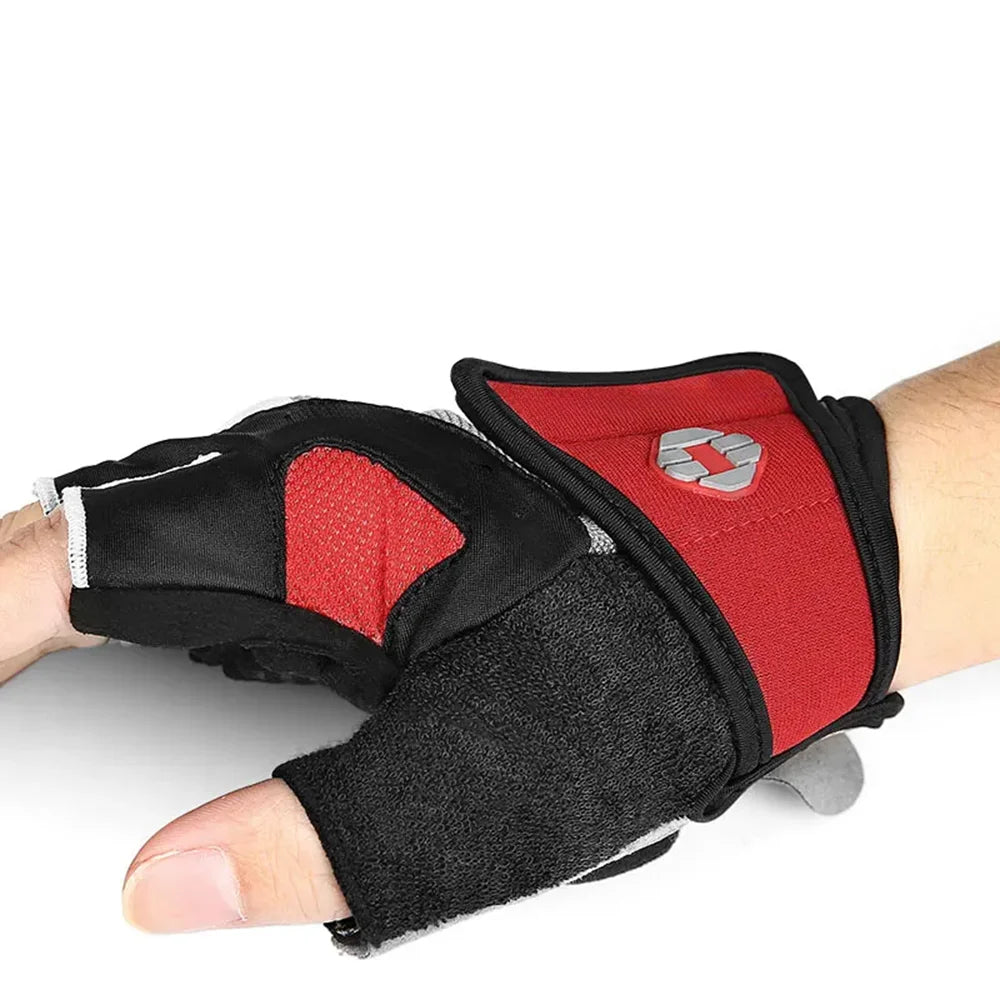 Gants Vélo Rembourrés Gel Anti-Choc Confort Route VTT – Image 3
