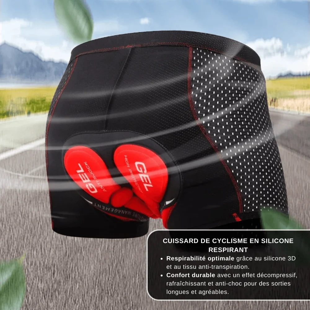 Cuissard vélo Gel 5D Homme Femme – short vélo – Image 10