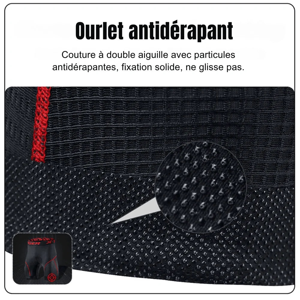 Cuissard vélo homme gel 5D anti-choc UV – Image 9
