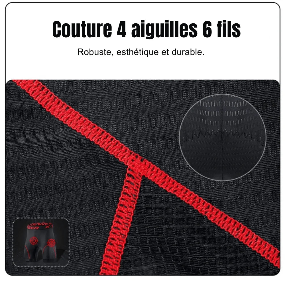 Cuissard vélo homme gel 5D anti-choc UV – Image 10