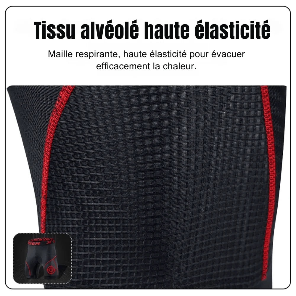 Cuissard vélo homme gel 5D anti-choc UV – Image 8