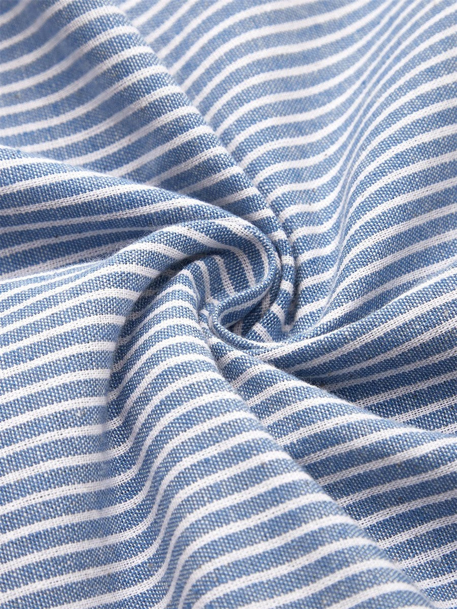 Robe femme légère à rayures pour l'été et la plage – Image 4