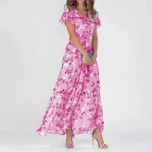 Robe Femme Longue Élégante pour Soirée et Cérémonie