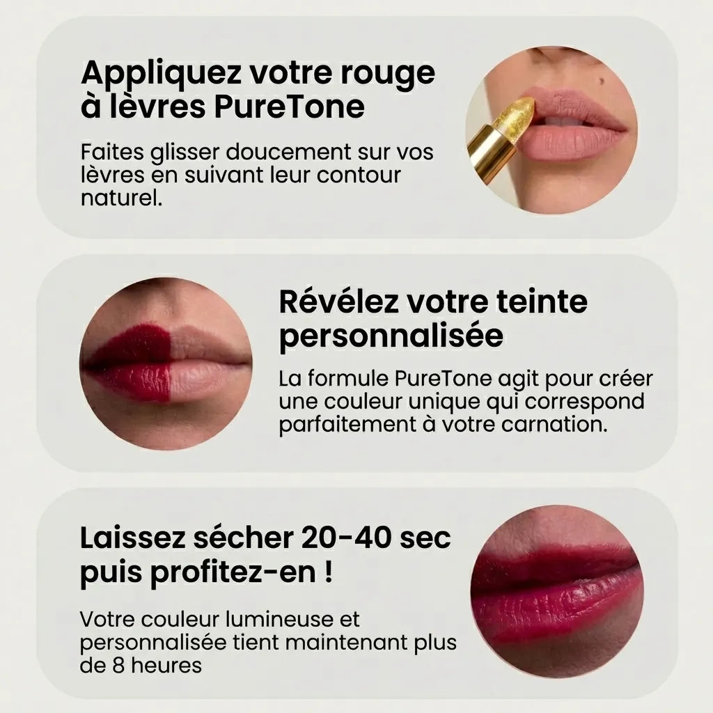 Maquillage lèvres pH réactif couleur unique hydratation – Image 6