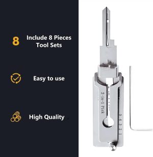 Kit de clés universel de précision pour déverrouillage