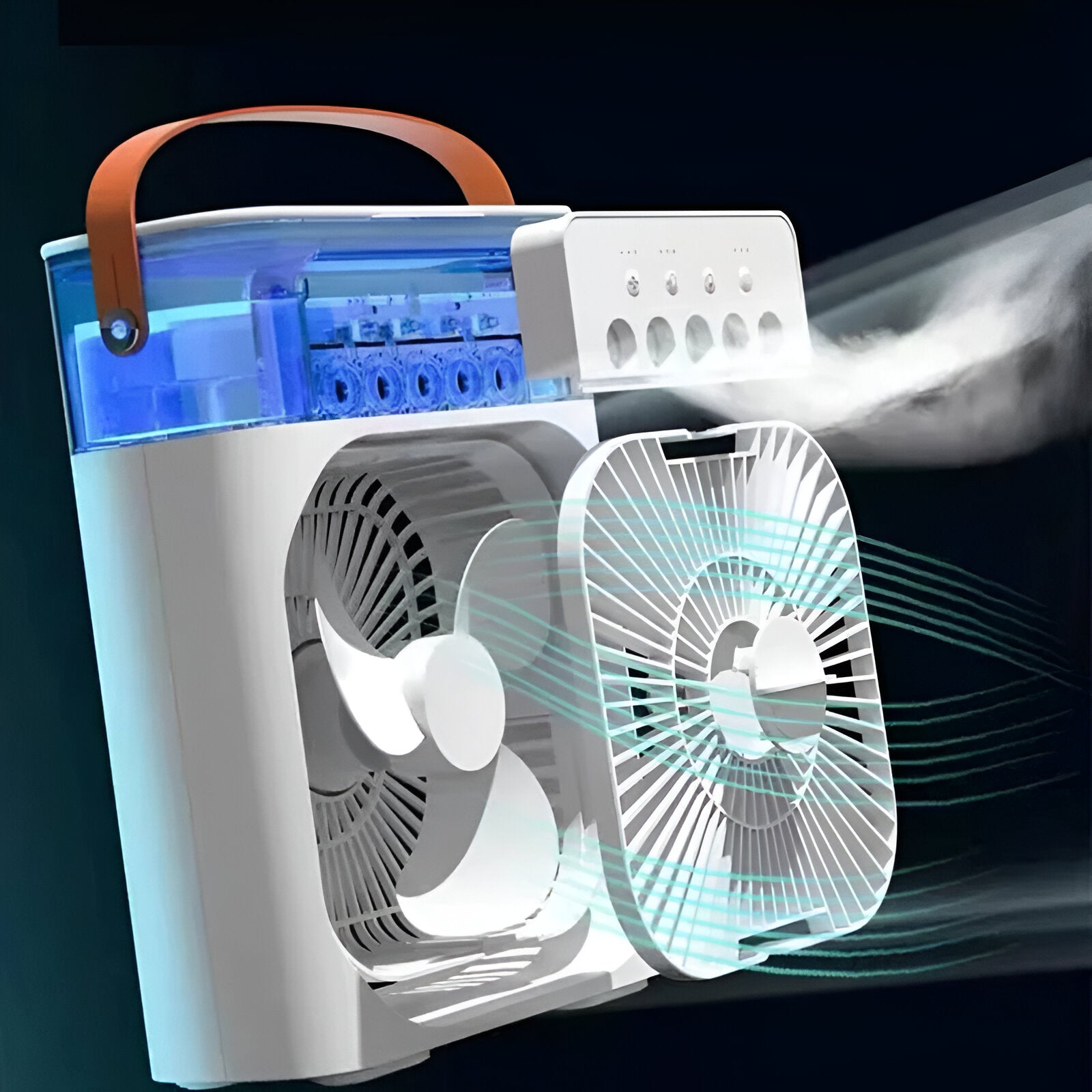 Refroidisseur d'air portable lumière LED 700ml – Image 17