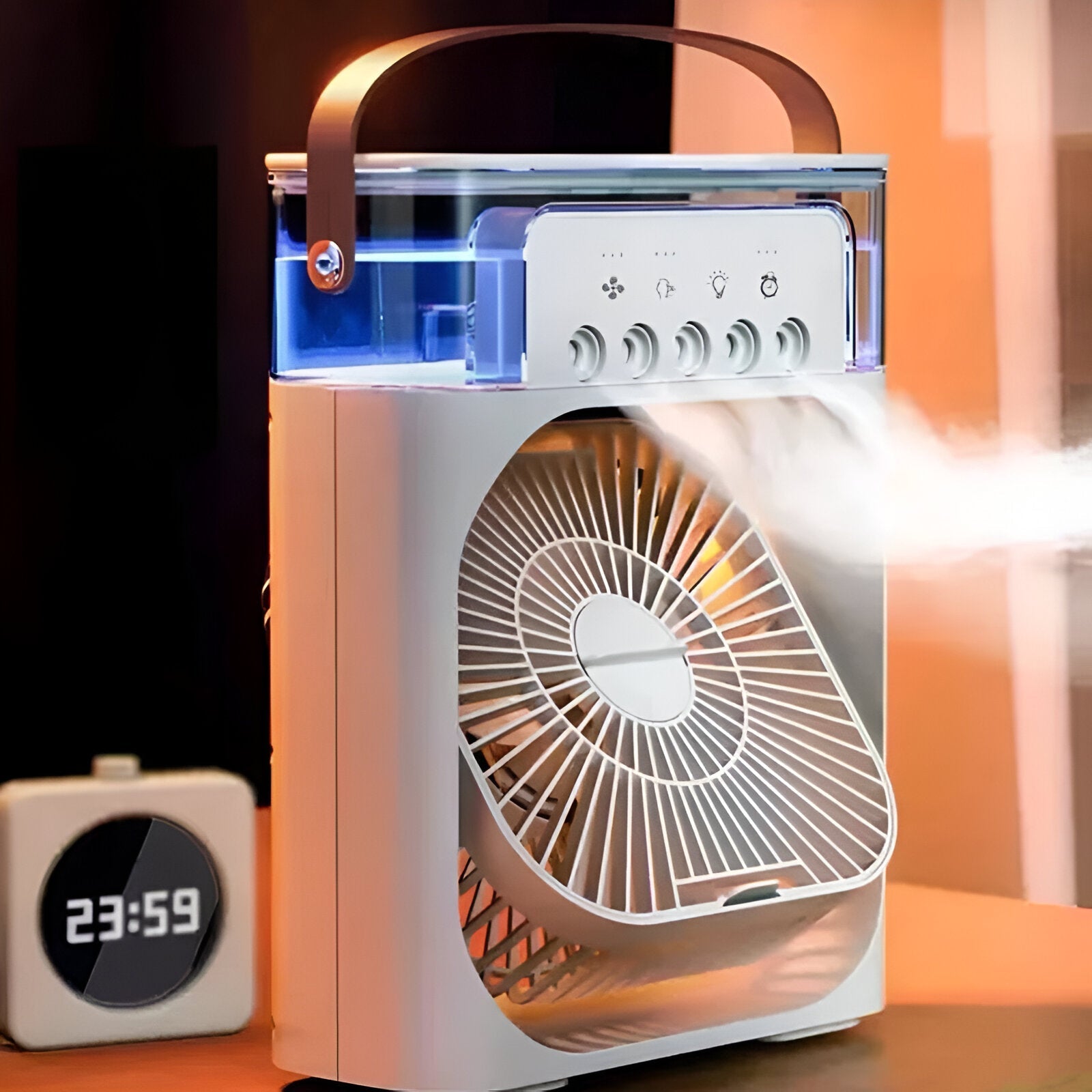 Refroidisseur d'air portable lumière LED 700ml – Image 19