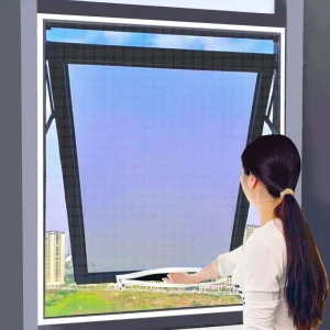 Moustiquaire Velux fixation auto-agrippante fibre de verre