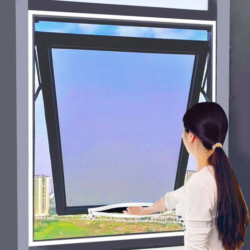 Moustiquaire Velux fixation auto-agrippante fibre de verre