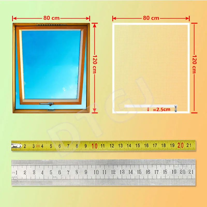 Moustiquaire Velux fixation auto-agrippante fibre de verre – Image 5
