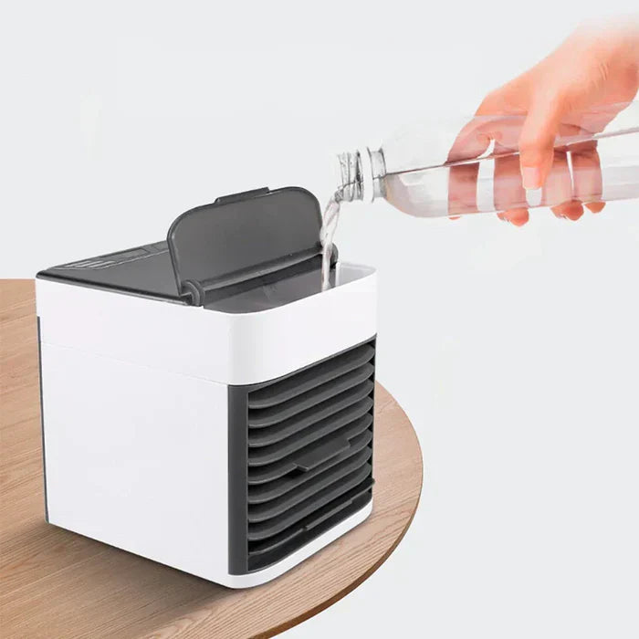 Mini Climatiseur Portable 3-en-1 Veilleuse 7 Couleurs – Image 2