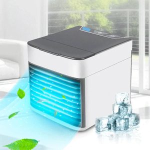 Mini Climatiseur Portable 3-en-1 Veilleuse 7 Couleurs
