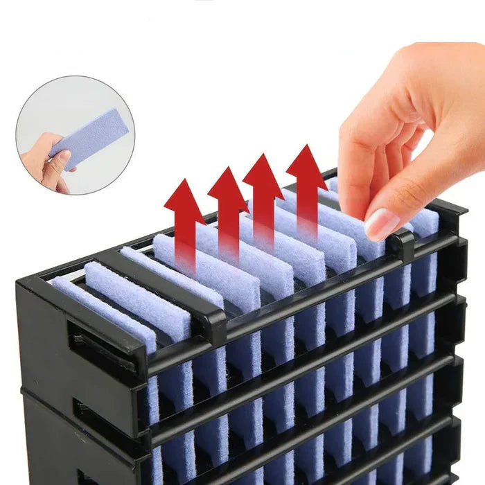 Mini Climatiseur Portable 3-en-1 Veilleuse 7 Couleurs – Image 6